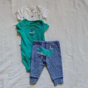 Unisex baby 4-piece set